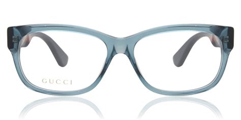 gucci 017|Gucci GG0278O 017 Eyeglasses in Transparent Blue.